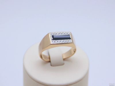 Лот: 12745129. Фото: 1. ЗОЛОТАЯ ПЕЧАТКА 6,94 ГРАММ. Кольца, перстни
