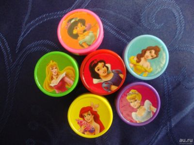 Лот: 10123875. Фото: 1. Набр печатей для девочек с принцессами... Другое (игрушки)