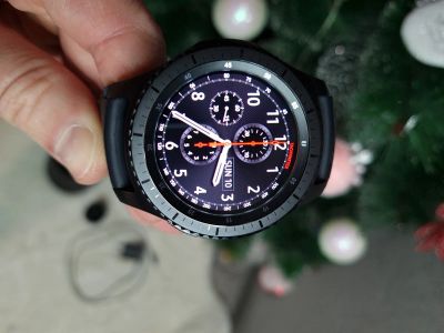Лот: 17077683. Фото: 1. Samsung gear s3 frontier. Смарт-часы, фитнес-браслеты, аксессуары