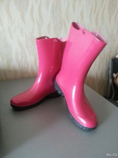 Лот: 9582070. Фото: 1. Сапоги резиновые для девочки р... Сапоги