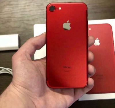 Лот: 16706842. Фото: 1. iPhone 7 red 128gb обмен. Смартфоны