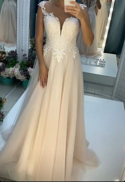 Лот: 16206024. Фото: 1. Свадебное платье. Свадебные платья
