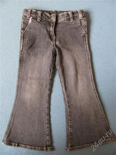 Лот: 891773. Фото: 1. Джинсы-клеш, р. 92-98. Брюки, шорты, джинсы