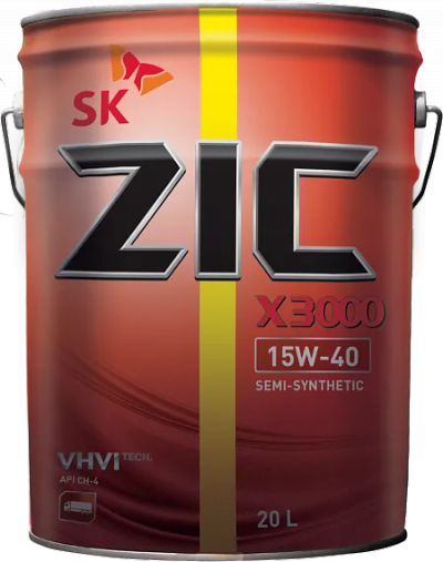 Лот: 20073390. Фото: 1. ZIC NEW X 3000 15w40 CH 20 л... Масла, жидкости
