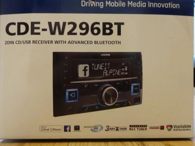 Лот: 11050497. Фото: 1. Alpine cde-296bt. Автомагнитолы