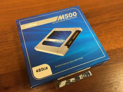Лот: 10745846. Фото: 1. Твердотельный диск SSD Crusial... SSD-накопители