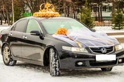 Лот: 3679616. Фото: 1. Свадебное украшение на авто. Другое (свадебная мода)