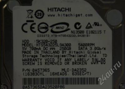 Лот: 2876263. Фото: 1. HDD 2,5" внешний. Жёсткие диски (HDD)