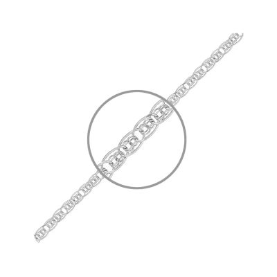 Лот: 23810599. Фото: 1. Серебряная цепочка Бисмарк-нонна... Цепочки