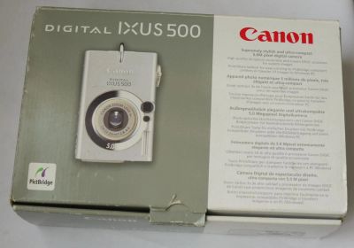 Лот: 10843783. Фото: 1. Фотоаппарат Canon IXUS 500 (неисправно... Цифровые компактные