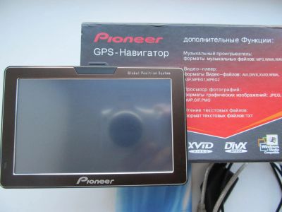 Лот: 5523116. Фото: 1. Навигатор GPS автомобильный Pioneer. GPS-навигаторы