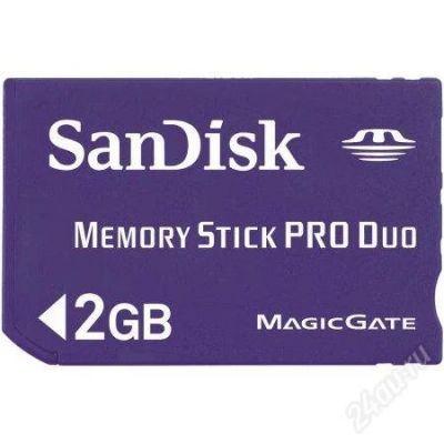 Лот: 749639. Фото: 1. Карта памяти SanDisk Memory Stick... Картридеры