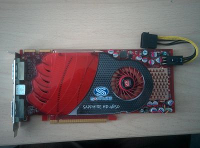 Лот: 6693758. Фото: 1. ATI Radeon HD4850 512 mb gddr3. Видеокарты