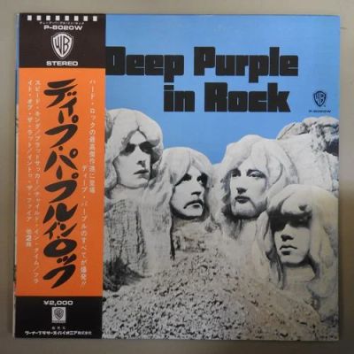 Лот: 11373575. Фото: 1. Deep Purple – In Rock 1970 год... Аудиозаписи