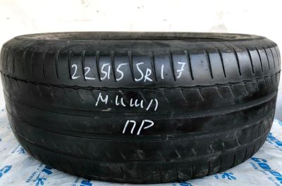 Лот: 14344796. Фото: 1. Шина 225/55 R17 225/55/17 Michelin... Шины