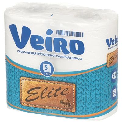 Лот: 24108849. Фото: 1. Туалетная бумага Veiro, Elite... Средства личной гигиены 