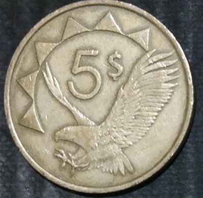 Лот: 15225766. Фото: 1. Экзотика с рубля (21411) Намибия. Остальные страны