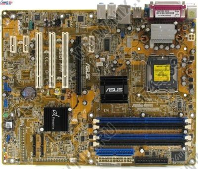 Лот: 875114. Фото: 1. ASUS P5GD1 Pro LGA775 <i915P... Материнские платы