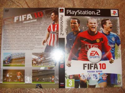 Лот: 5571755. Фото: 1. диск PS2 fifa10. Аксессуары для игровых приставок, консолей, геймпады