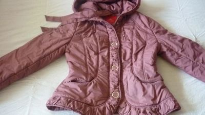 Лот: 9323478. Фото: 1. куртка бордовая р.42-44 весна-осень. Верхняя одежда