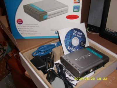Лот: 62442. Фото: 1. ADSL Router.DSL-562T. Оргтехника, ПО, серверы