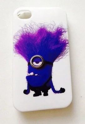 Лот: 3584620. Фото: 1. Чехол на Iphone 4/4s Миньон №1. Чехлы, бамперы