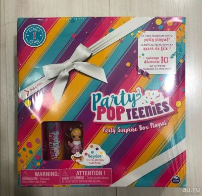 Лот: 17691445. Фото: 1. Pop Teenies игровой набор(блондинка... Подарки на Новый год