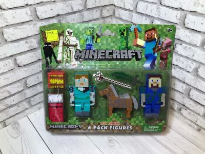 Лот: 12041755. Фото: 1. minecraft майнкрафт набор фигурок... Конструкторы