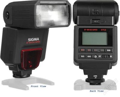 Лот: 2657662. Фото: 1. вспышка sigma ef 610 dg super... Вспышки, осветители, рассеиватели
