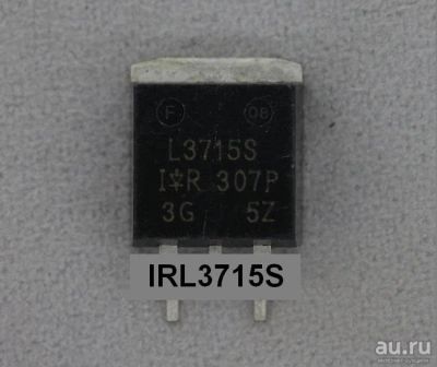 Лот: 15496593. Фото: 1. IRL3715S ( L3715S ) мощный полевой... Транзисторы