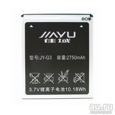 Лот: 8818496. Фото: 1. Аккумулятор Jiayu JY-G3. Аккумуляторы