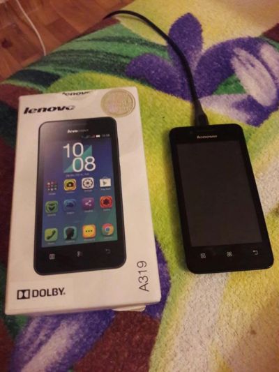 Лот: 7490936. Фото: 1. продам Lenovo a319 перестал вкл... Смартфоны