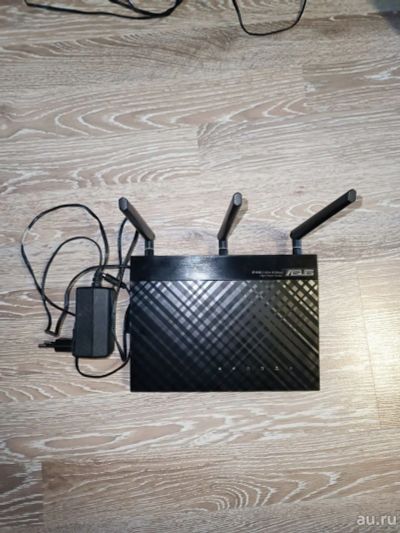 Лот: 18311392. Фото: 1. Wi-Fi роутер ASUS RT-N18U. Маршрутизаторы (роутеры)