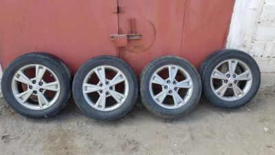Лот: 11354110. Фото: 1. Диски Lexus Rx Harrier R17 225... Шины на дисках