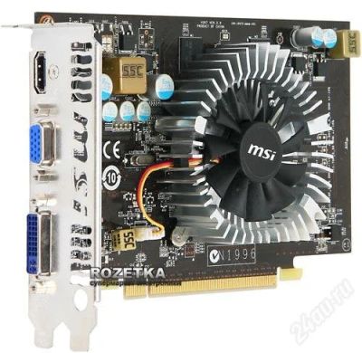 Лот: 1434487. Фото: 1. MSI N240GT- MD512 mb/D5 + диск... Видеокарты