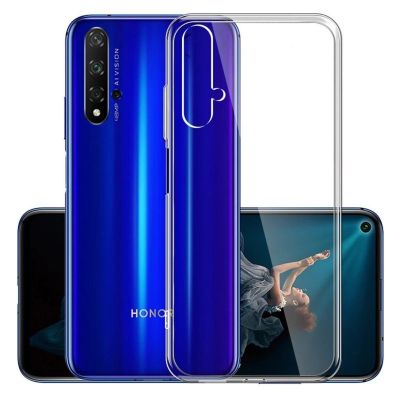 Лот: 14826651. Фото: 1. Чехол Honor 20/20S/Nova 5T Прозрачный... Чехлы, бамперы