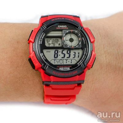 Лот: 13631803. Фото: 1. Оригинальные часы Casio AE-1000W-4A. Оригинальные наручные часы