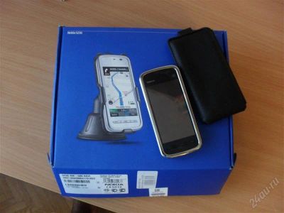 Лот: 3352416. Фото: 1. Смартфон Nokia 5230 navi Black... Смартфоны