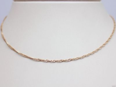 Лот: 12872300. Фото: 1. ЗОЛОТАЯ ЦЕПЬ 2,80 ГРАММ. Цепочки