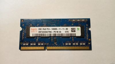 Лот: 12965059. Фото: 1. Hynix DDR3 2Gb 1600MHz для ноутбука. Оперативная память