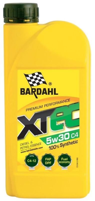 Лот: 11058643. Фото: 1. Масло моторное bardahl xtec 5w-30... Масла, жидкости