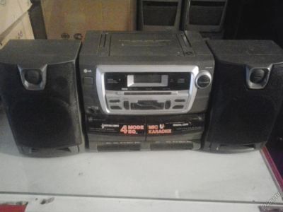 Лот: 5572992. Фото: 1. Магнитола LG CD-962AX б/у. Музыкальные центры, магнитолы