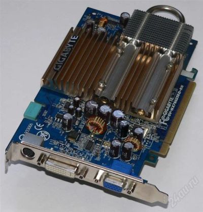Лот: 1965008. Фото: 1. PCI-E 256Mb Gigabyte GeForce 7600... Видеокарты