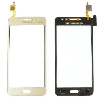 Лот: 25331112. Фото: 1. Тачскрин для Samsung G532F (золотой... Дисплеи, дисплейные модули, тачскрины