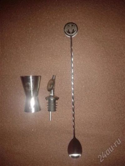 Лот: 2926417. Фото: 1. Набор бармена из 3-х предметов... Кружки, стаканы, бокалы