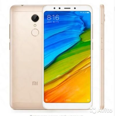 Лот: 10961400. Фото: 1. Xiaomi Redmi 5 Plus 3/32 Gold... Смартфоны