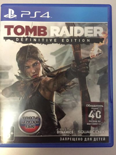 Лот: 6580606. Фото: 1. Tomb Raider ps4 playstation 4. Игры для консолей