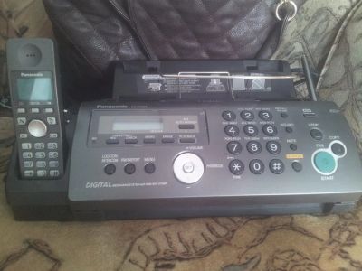 Лот: 3374091. Фото: 1. факс-телефон panasonic kx-fc228. Факсы, автоответчики