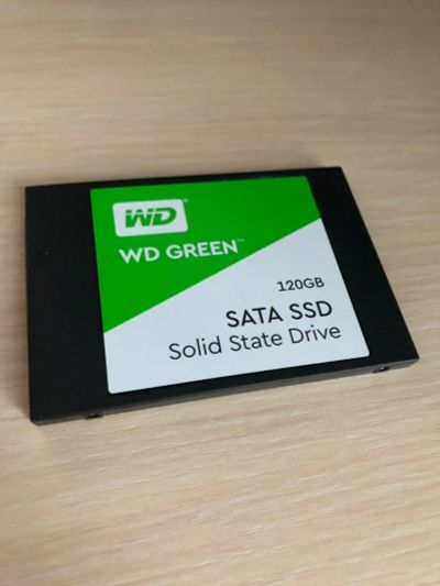 Лот: 12811812. Фото: 1. 120 ГБ SSD-накопитель WD Green... SSD-накопители