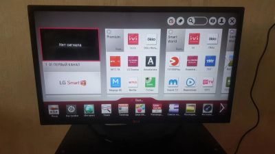 Лот: 11039514. Фото: 1. SMART TV, Wi-Fi....LG-32-дюйма. Телевизоры
